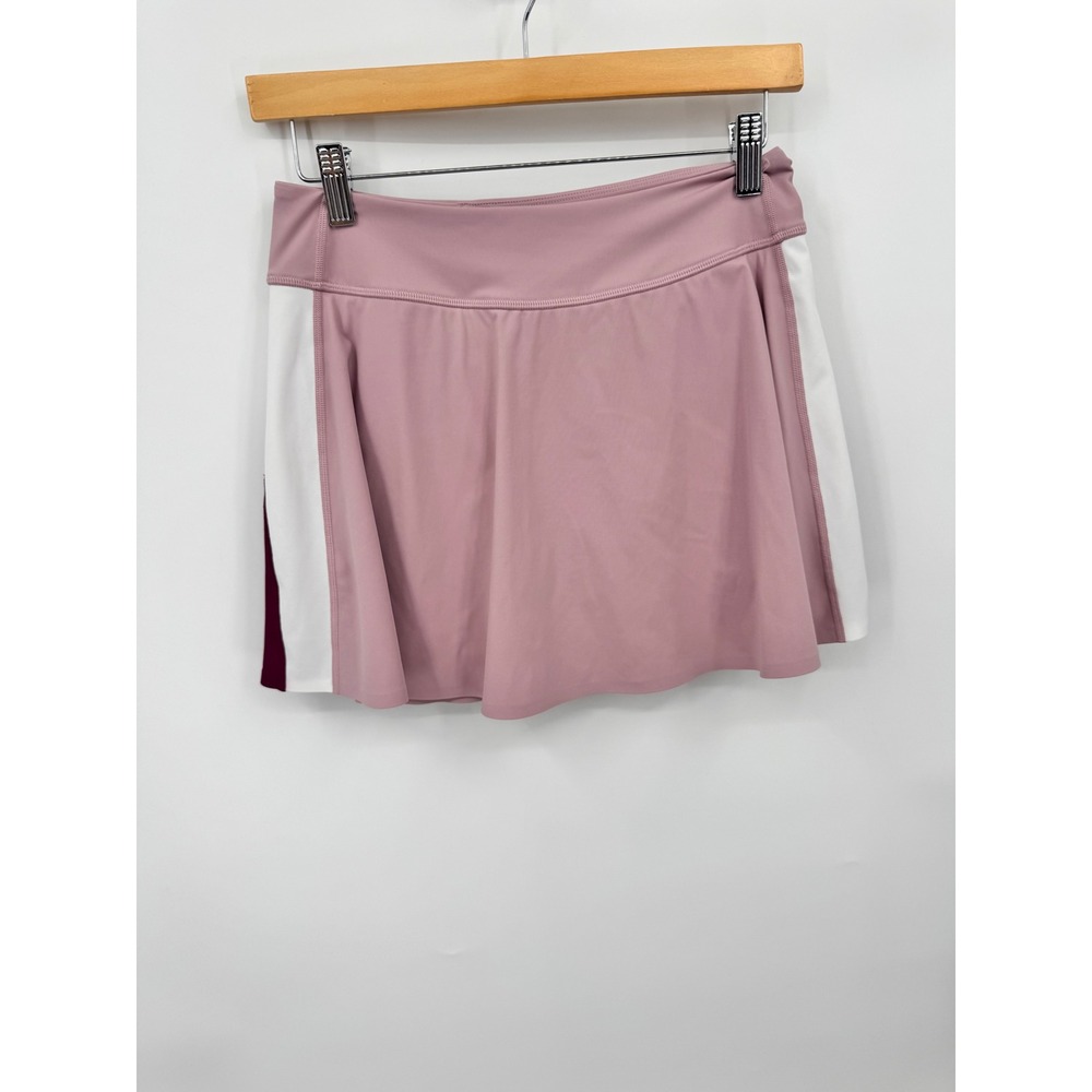 Greyson Skort Women Medium Pink Colorblock Athletic Golf Tennis Mini